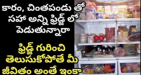 Refrigerator Side Effects In Telugu | ఫ్రిడ్జ్ గురించి తెలుసుకోకపోతే చాలా నష్టపోతారు
