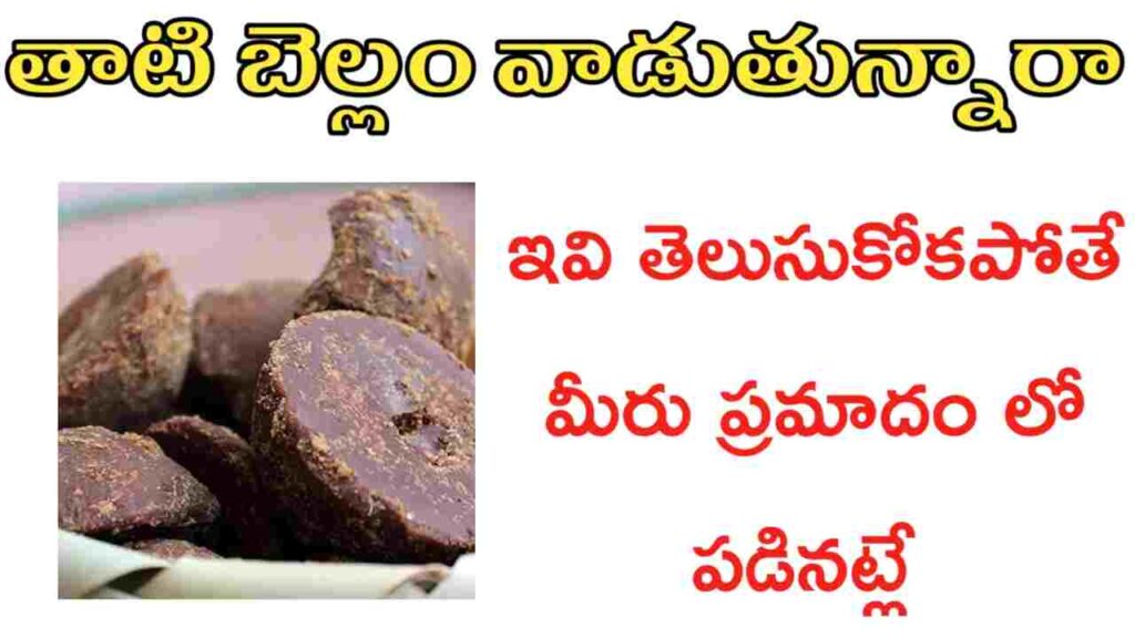 thati bellam uses in telugu